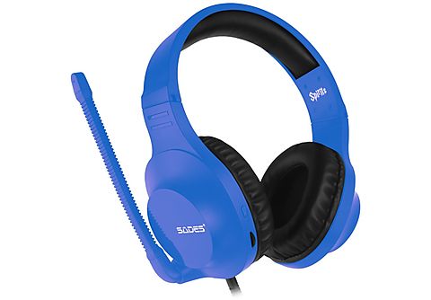 SADES Spirits SA-721, Over-ear Gaming-Headset blau | MediaMarkt