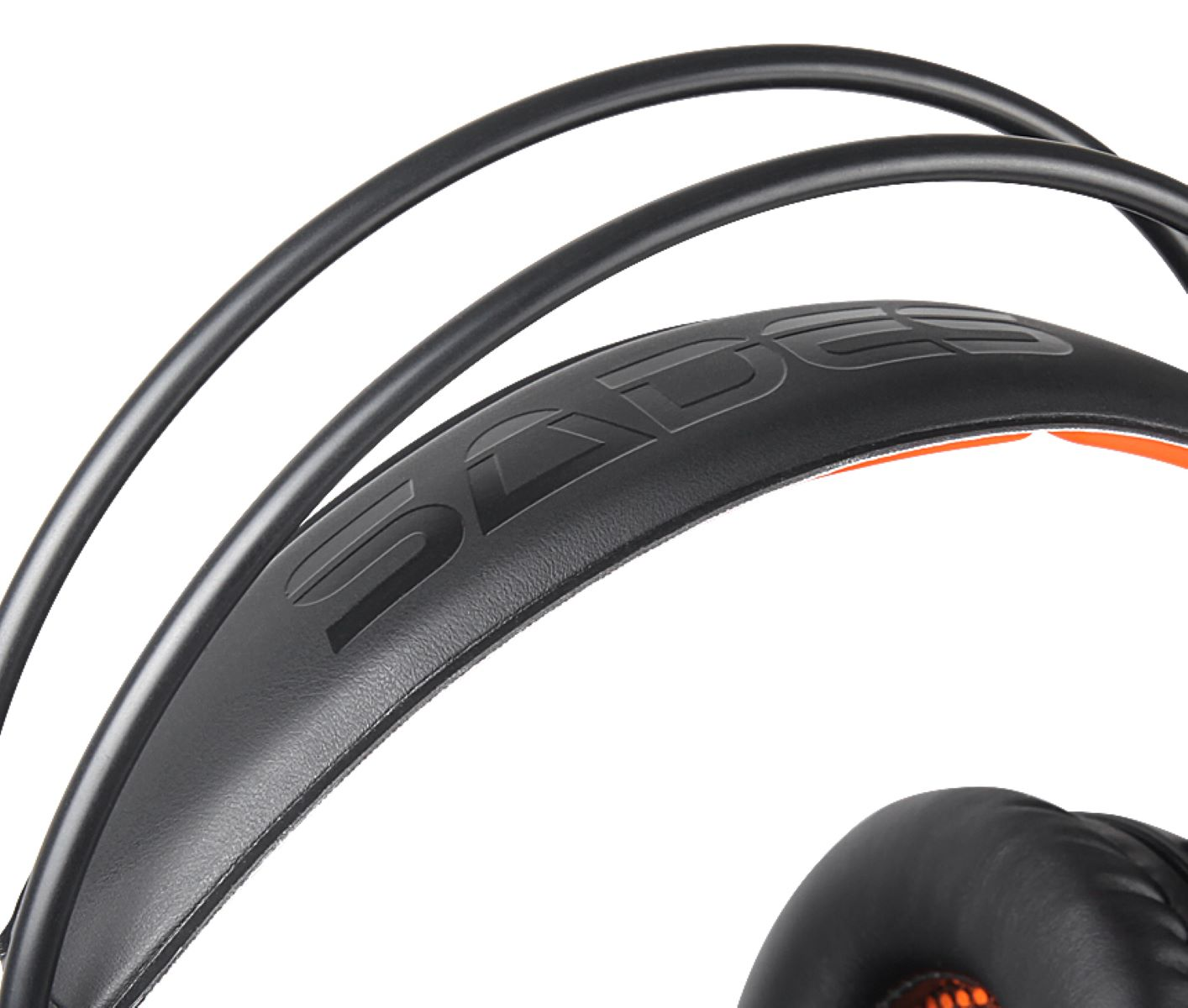 SADES A6, Over-ear Headset schwarz/orange Gaming