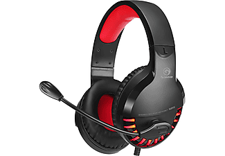 MARVO HG8932 Wired, Over-ear Gaming Headset schwarz/rot