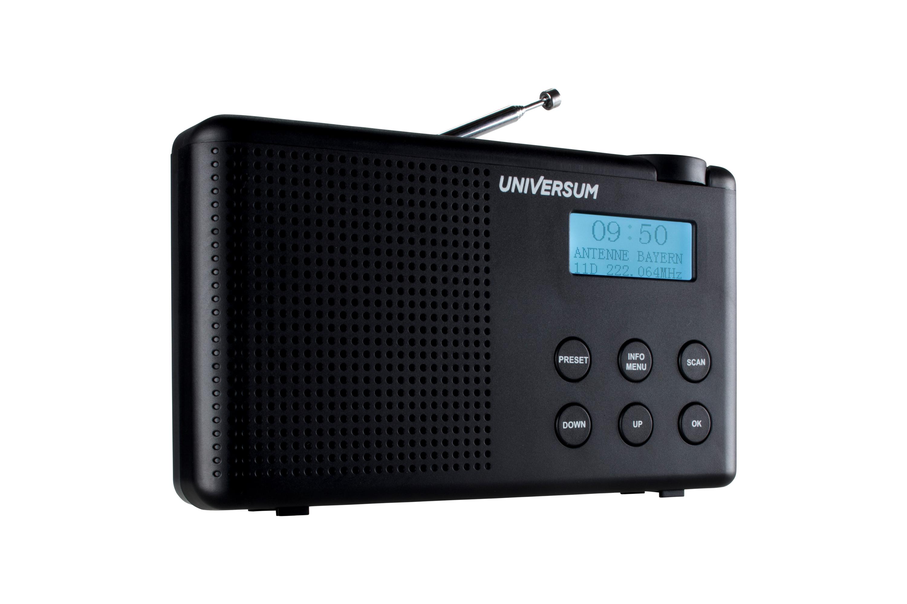 UNIVERSUM DR 200-20 DIGITALRADIO, DAB+, FM, FM, DAB, DAB, schwarz Bluetooth