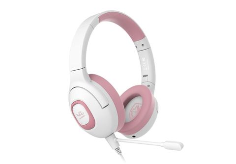 SADES Shaman SA-724, Headset weiß/pink MediaMarkt | Over-ear Gaming