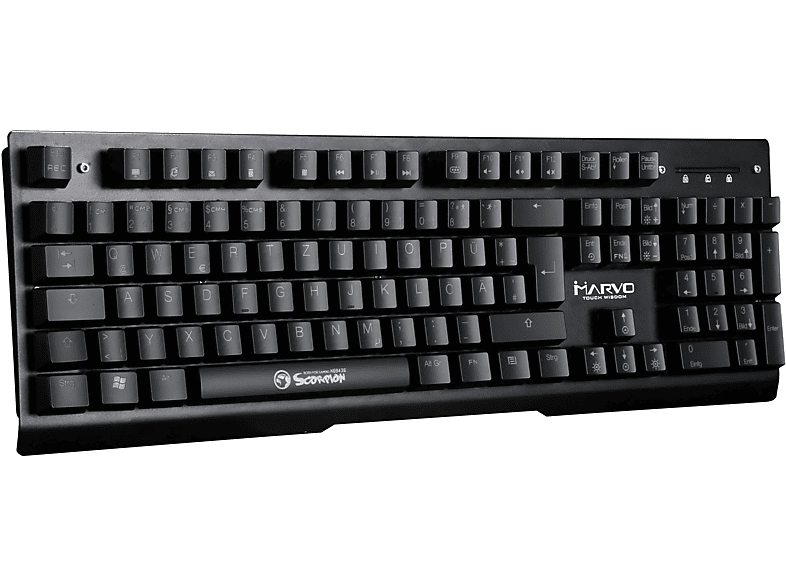 Cherry Blue Tastatur, MARVO KG943G, Mechanisch, Gaming MX