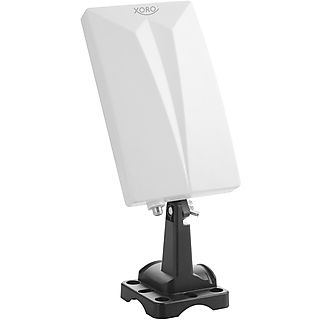 active antenna  - XORO HAN 600 DVB-T2 Antenna with Built-in Amplifier & LTE Filter for Indoor and Outdoor Use XORO, White