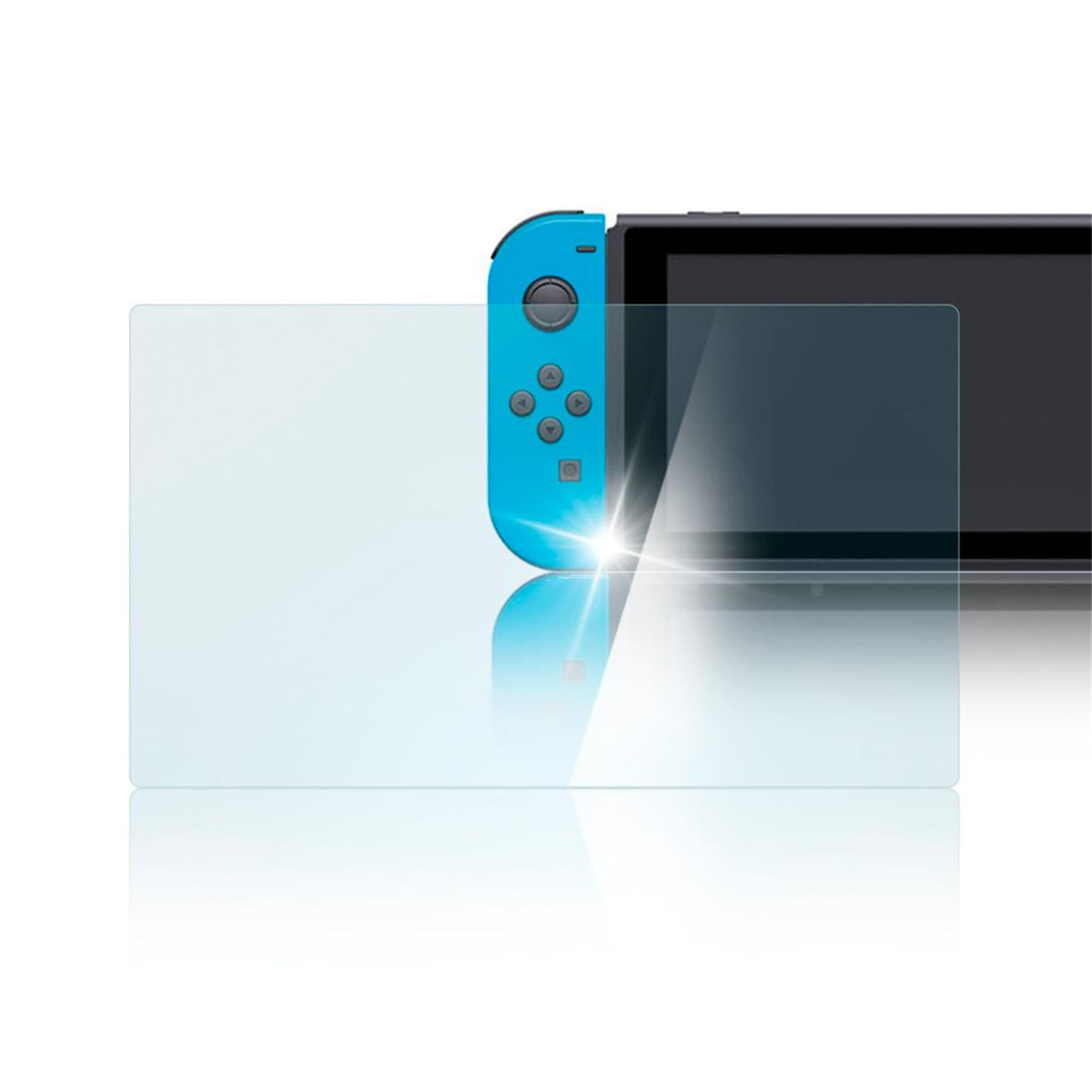 2 Transparent Switch HAMA Schutzglas, OLED, Stück Nintendo