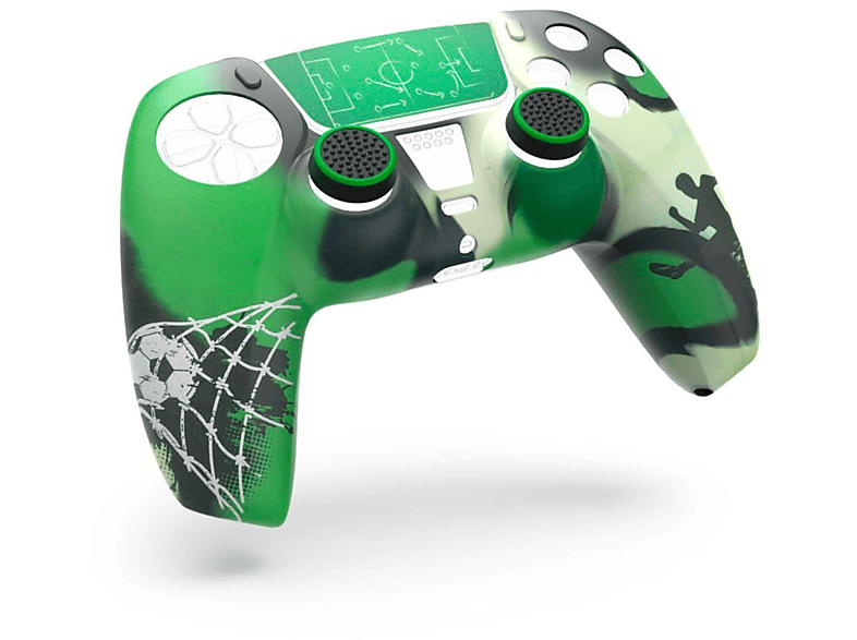 6in1-Zubehör-Set Grün-Weiß Controller, \