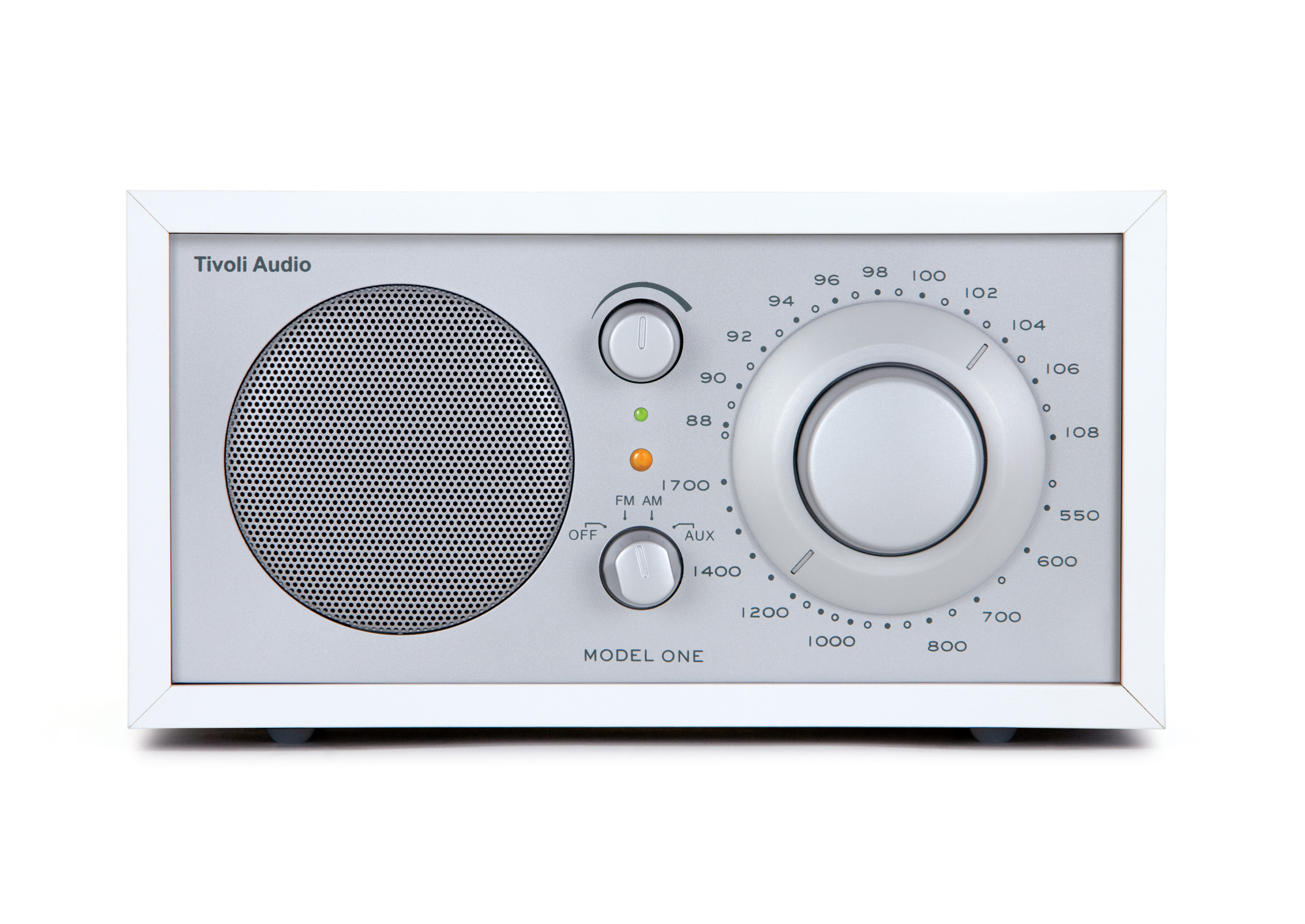 TIVOLI AUDIO Model One FM-Radio, FM, FM, Silber/weiss