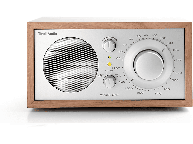 TIVOLI AUDIO Model One FM-Radio, FM, FM, Silber/Kirsche