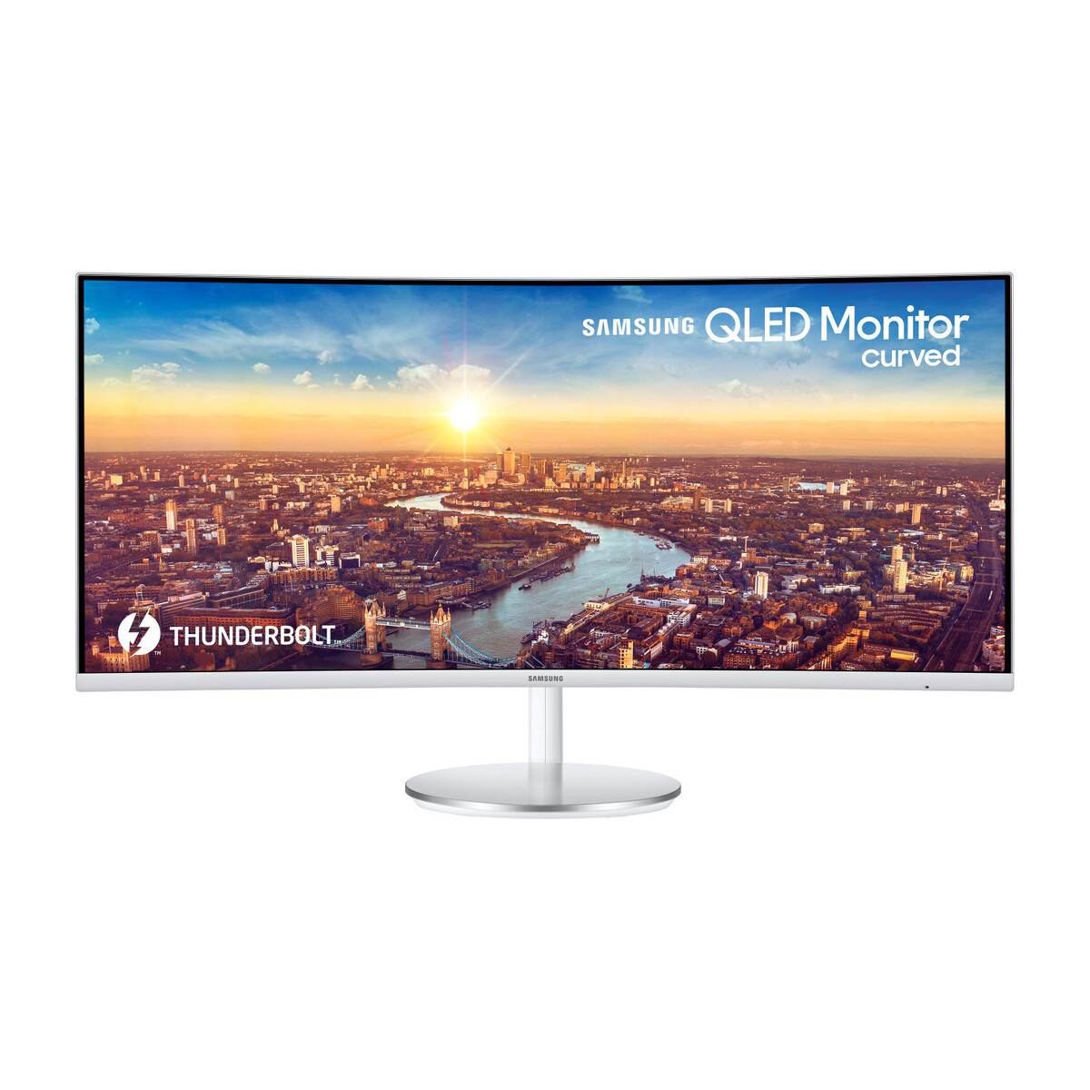 Monitor - LC34J791WTRXEN SAMSUNG, 34 ", UWQHD, 4 ms, Displayport|HDMI|USB|USB 3.0, Blanco