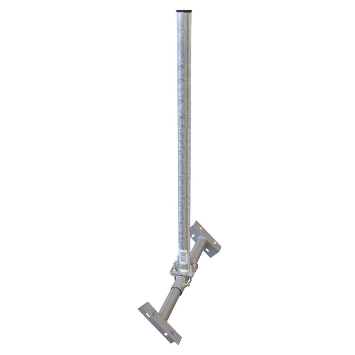 100cm SKYREVOLT Ø Dachsparrenmasthalter Mast SR60 Aufsparrenhalter 60mm Dachsparrenhalterung, Silber