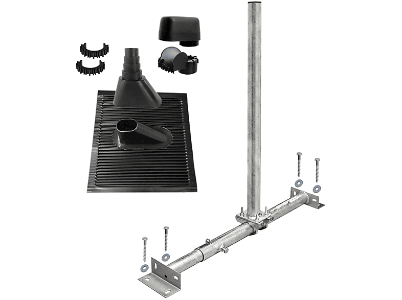 X100-48F-122649 BASIC Silber Dachsparrenhalterung, PREMIUMX