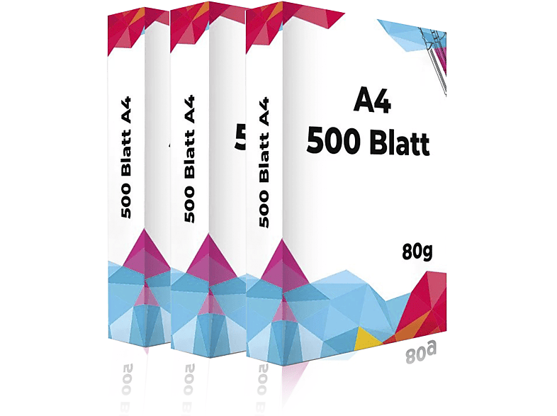 SPS SPS-19699 Kopierpapier 210x297 mm Papier A4 80g/m² 1500 Blatt Din A4