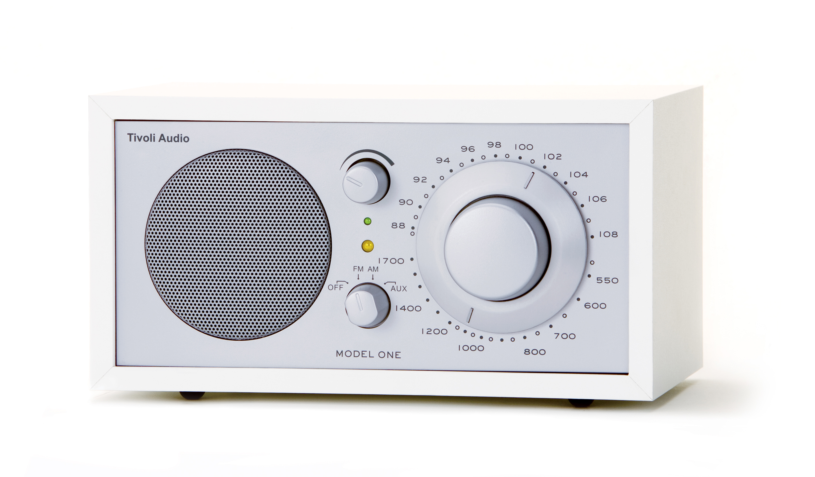 TIVOLI AUDIO Model One FM-Radio, FM, FM, Silber/weiss