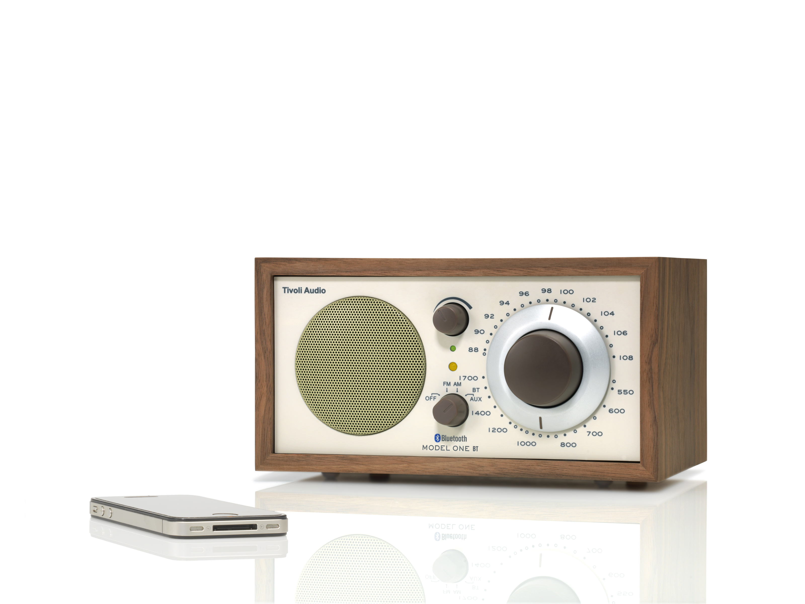TIVOLI AUDIO Model One Bluetooth, FM-Radio, Beige/Walnuss BT FM, FM