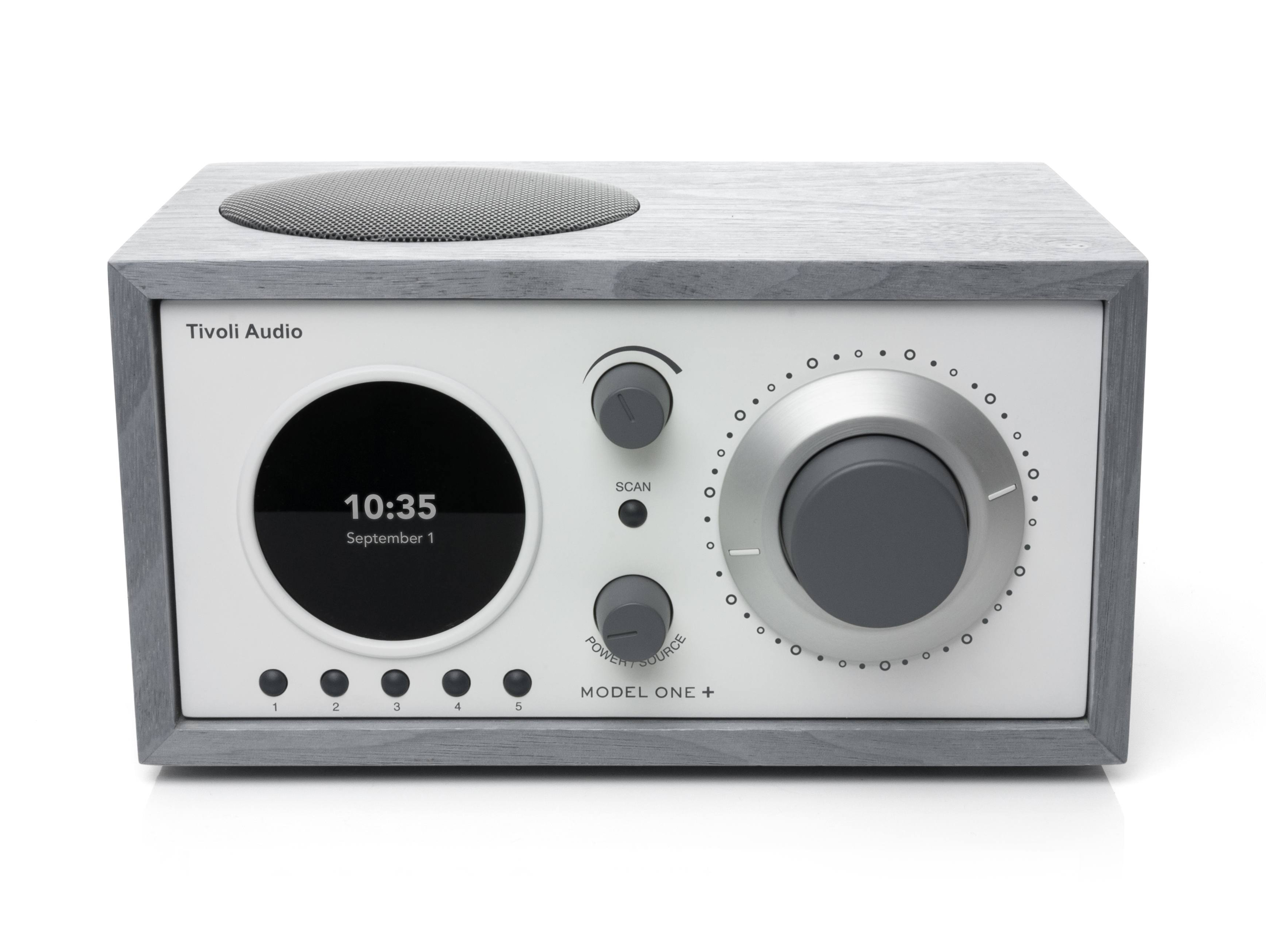 TIVOLI AUDIO Model Grau/Weiss DAB-Radio, One+ DAB, DAB+, Bluetooth, FM