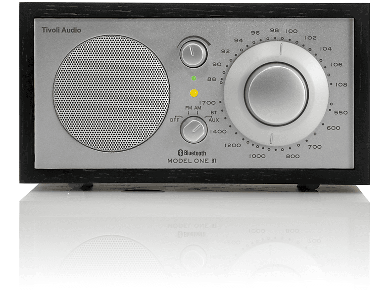 TIVOLI AUDIO Model One BT FMRadio, FM, FM, Bluetooth, Silber/Schwarz MediaMarkt