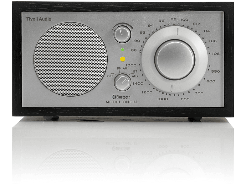 Model AUDIO Silber/Schwarz FM, FM-Radio, Bluetooth, FM, TIVOLI BT One