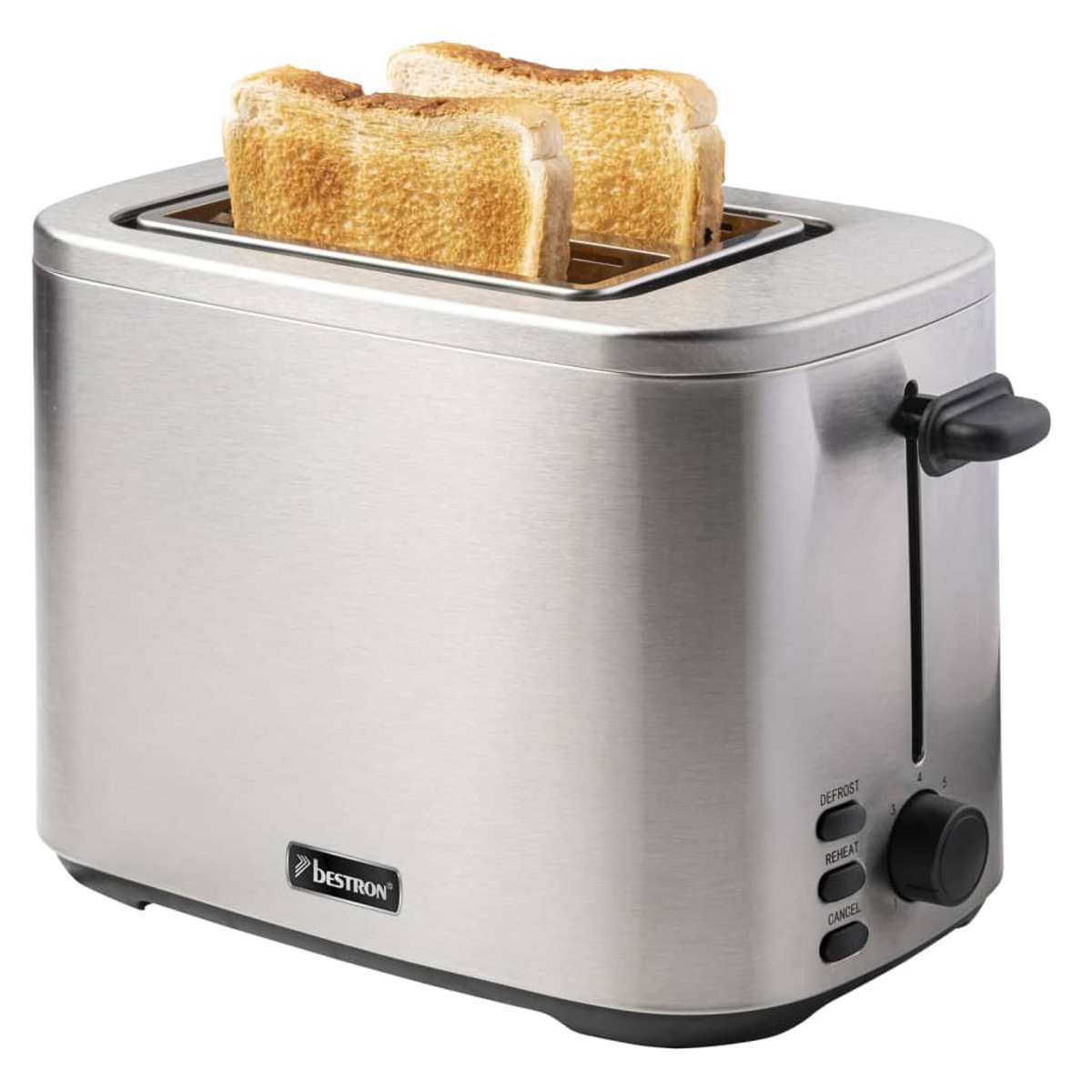 Watt, Silber 440277 (800 Toaster 1) Schlitze: BESTRON