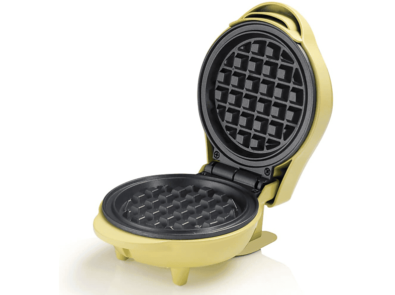 440245 BESTRON Gelb Waffeleisen