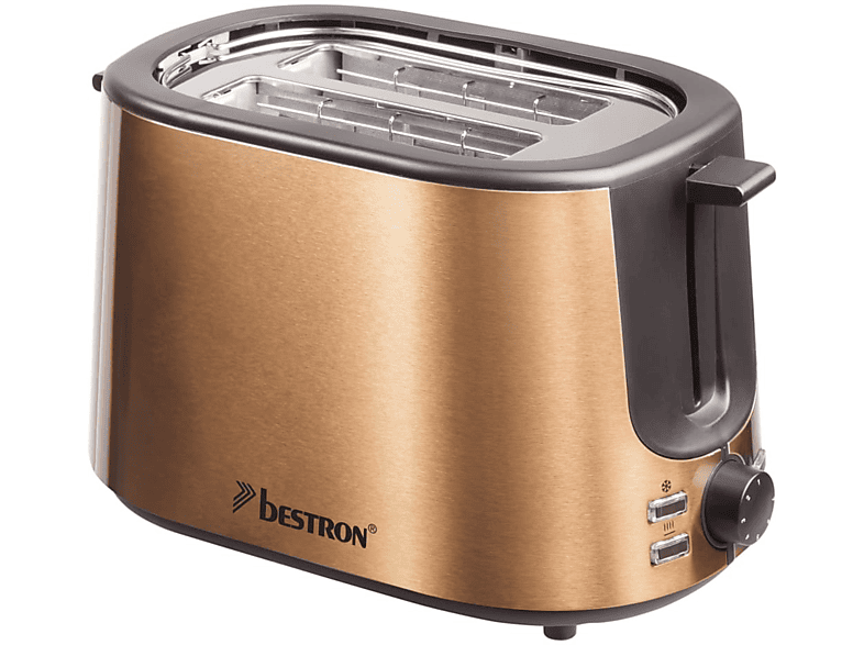 BESTRON 427999 1) Watt, (1000 Schlitze: Braun Toaster