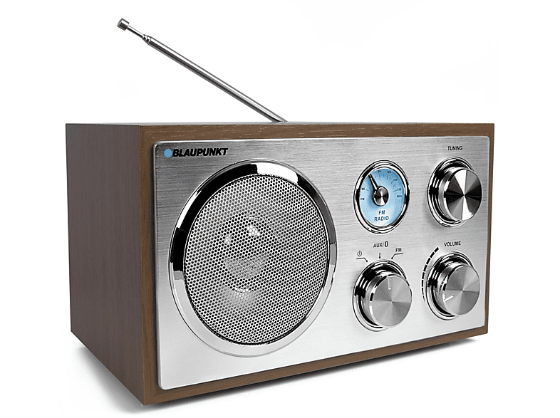 BLAUPUNKT Nostalgieradio mit Bluetooth | RXN 180 Radio, FM, Wallnuss