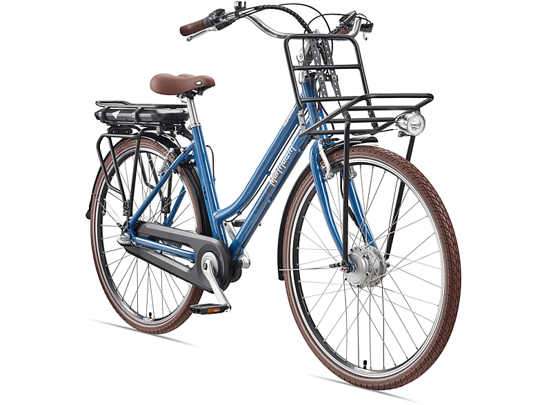 TELEFUNKEN Multitalent RT530 blau Citybike (Laufradgröße: 28 Zoll, Unisex-Rad, 10,4, Blau) | Unisex E-Bikes