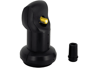PREMIUMX 45cm Satellitenschüssel SAT Antenne Single LNB 2x F-Stecker Sat Anlage (45 cm, Single LNB)