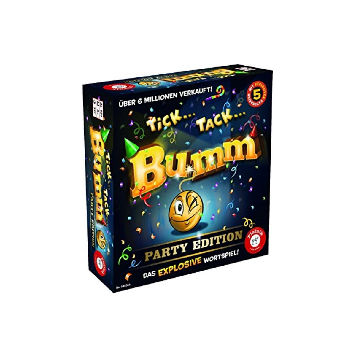 Tick SÖHNE & Tack PIANTIK Gesellschaftsspiel Bumm Party-Edition