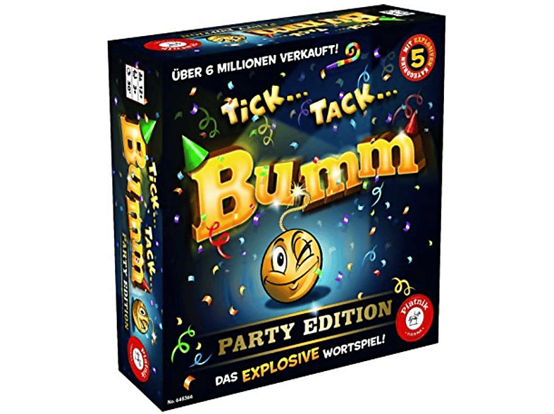 Tick & PIANTIK Tack Bumm Party-Edition Gesellschaftsspiel SÖHNE