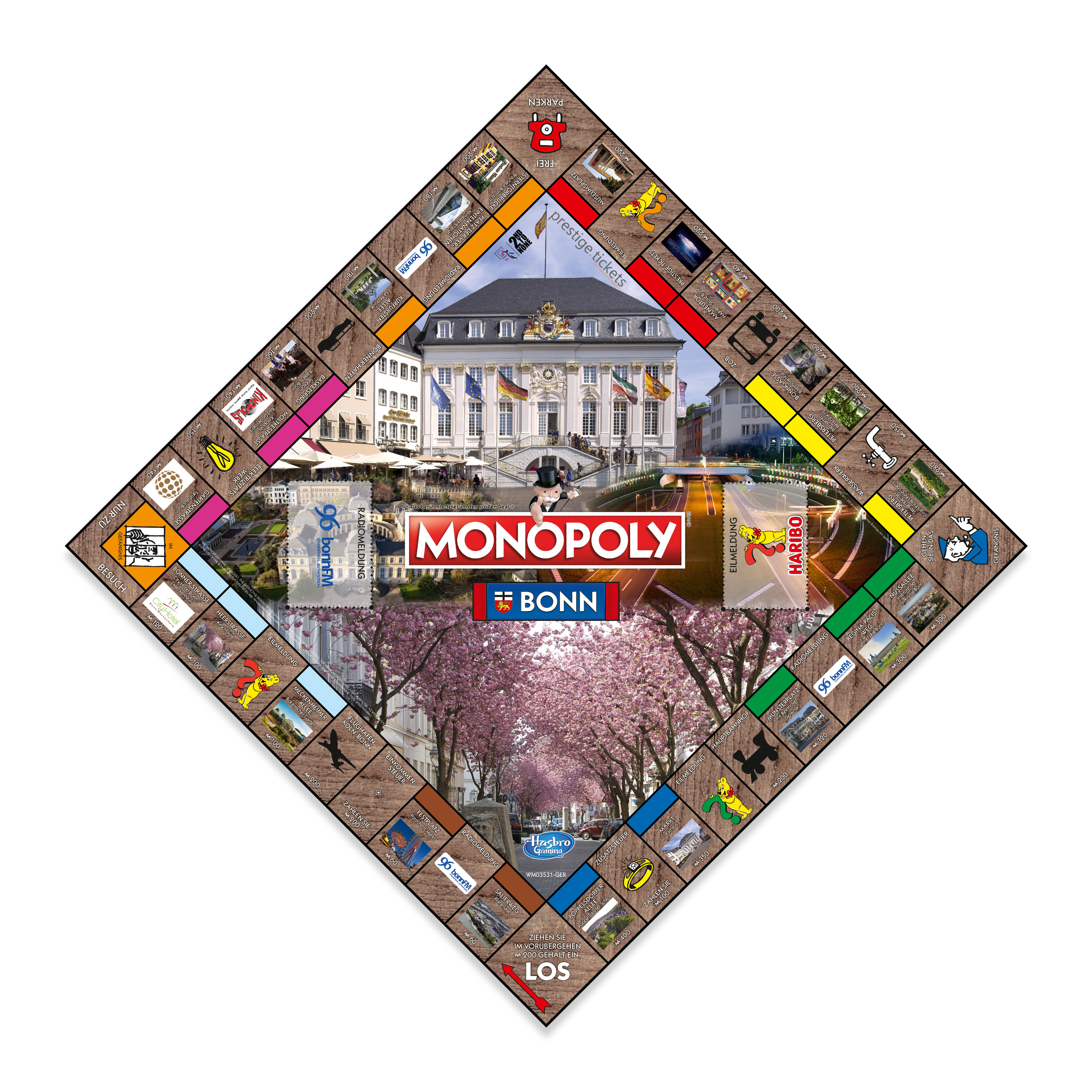 WINNING MOVES Monopoly - Brettspiel Bonn