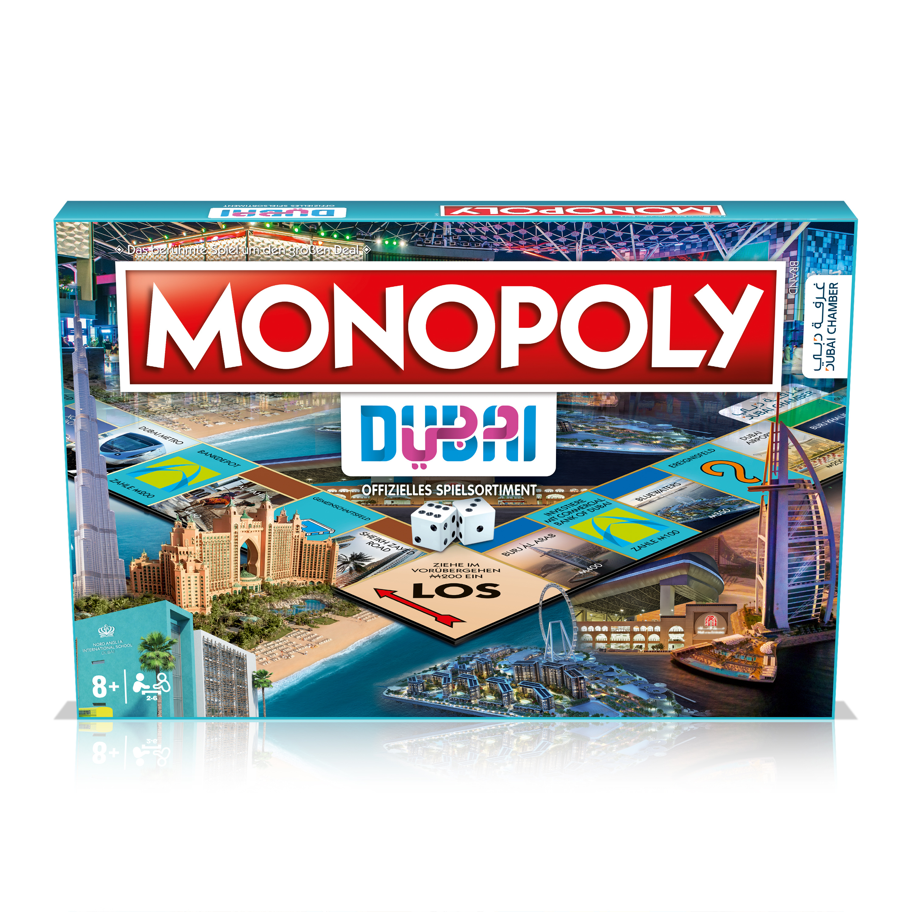 WINNING MOVES Monopoly Top Dubai Brettspiel - Trumps 
