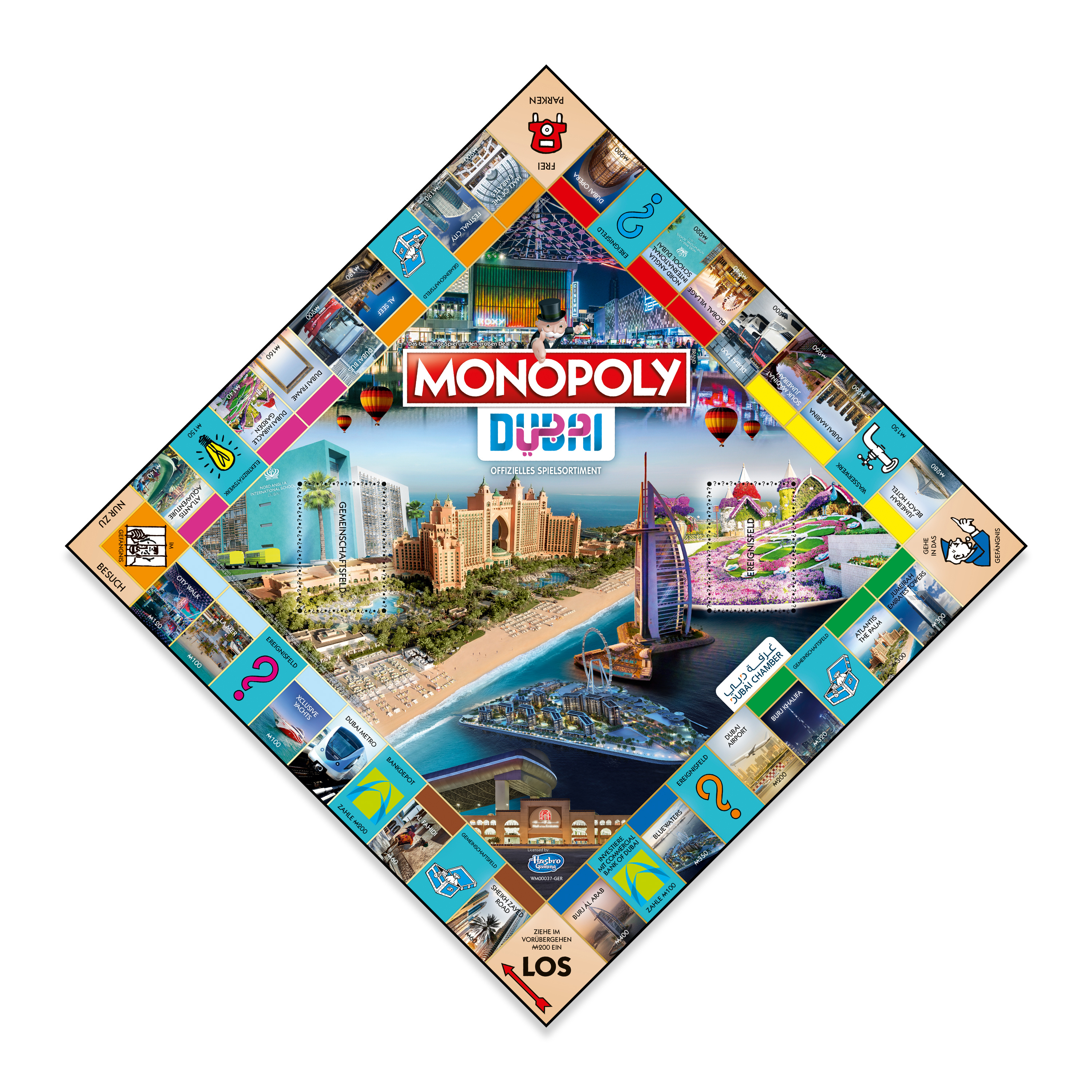 WINNING MOVES Monopoly Top Dubai Brettspiel - Trumps 