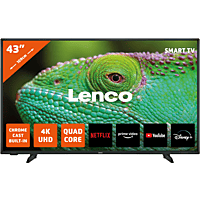 LENCO LED-4353BK LED TV (Flat, 43 Zoll / 109 cm, HD, SMART TV, Android)