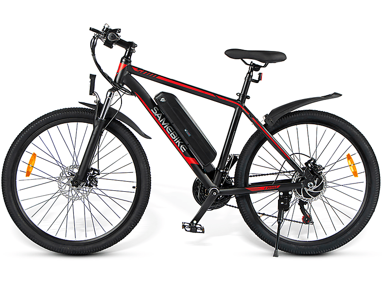 SAMEBIKE SY26 Mountainbike (Laufradgröße: 26 360, Unisex-Rad, Zoll, Schwarz)