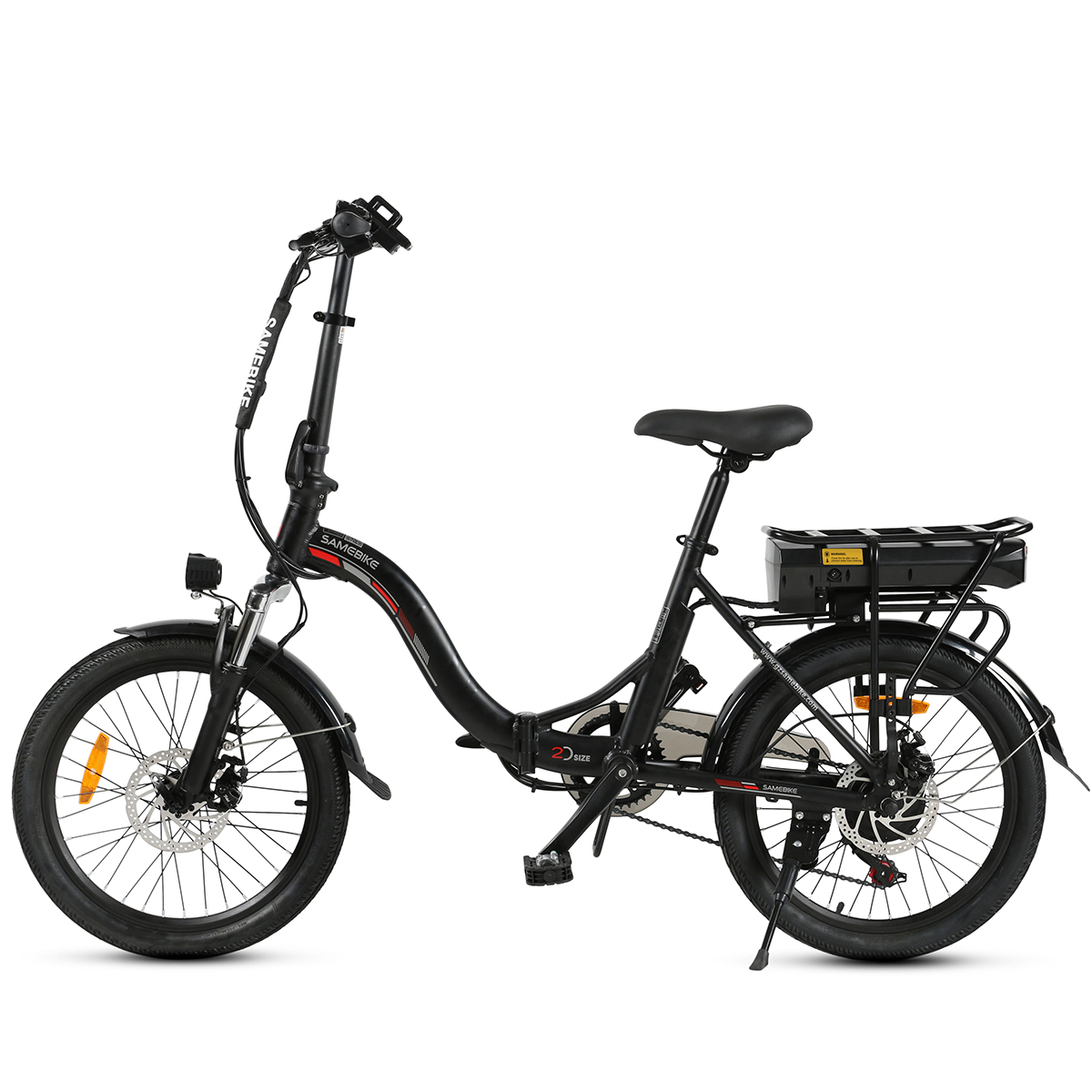 JG20 Unisex-Rad, 20 SAMEBIKE Schwarz) 360, (Laufradgröße: Zoll, Kompakt-/Faltrad