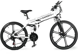 SAMEBIKE LO26 II Kompakt-/Faltrad (Laufradgröße: 26 Zoll, Unisex-Rad, 480, Weiß)