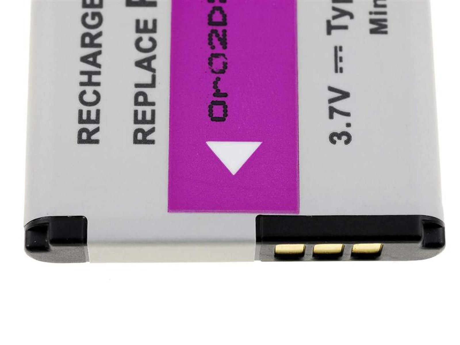Batería con etiqueta morada. Texto: Recargar, Reemplazar.