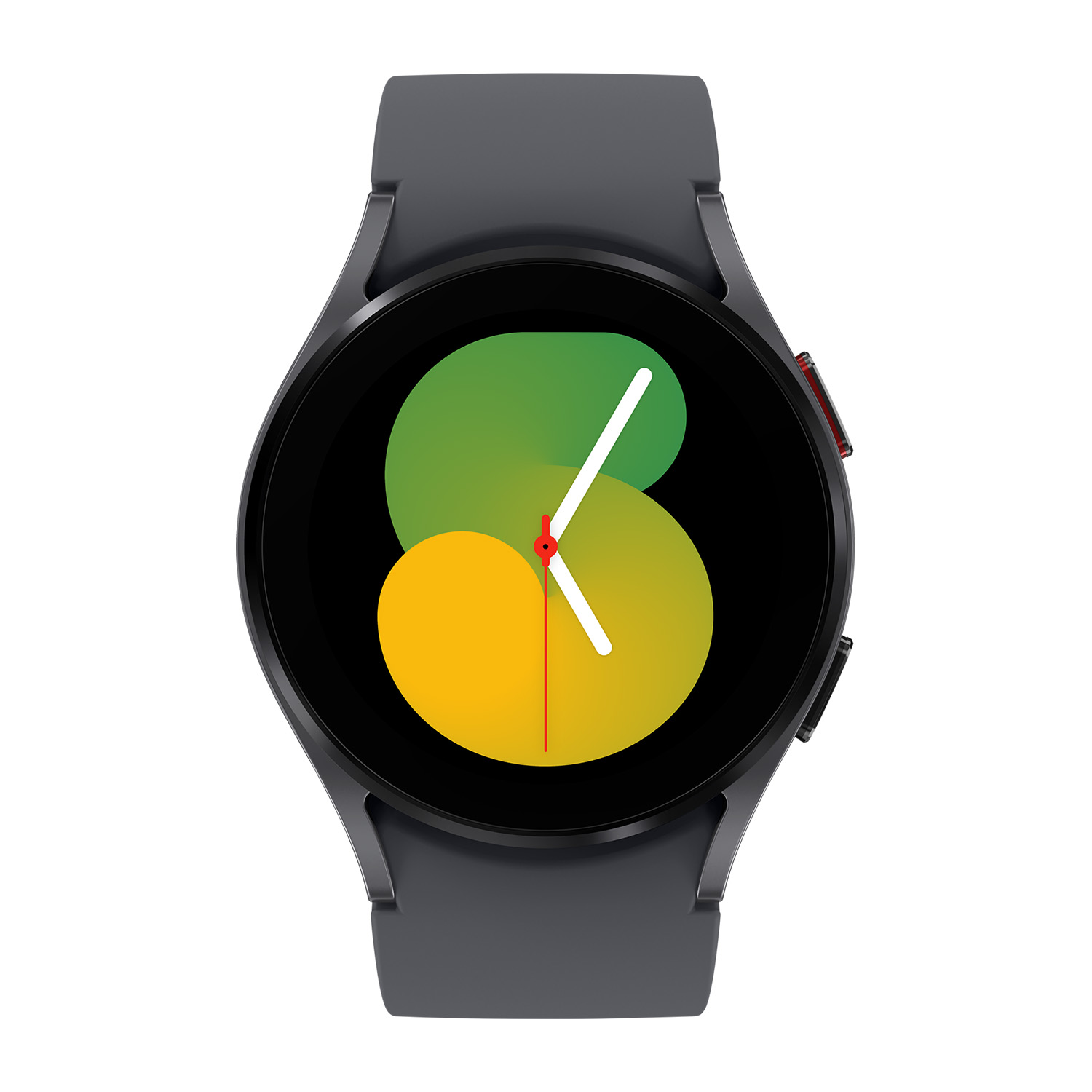 SAMSUNG Galaxy 5 Aluminium grau Silikon, Smartwatch S/M, Watch