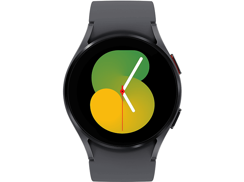 SAMSUNG Galaxy Watch 5 Smartwatch Aluminium Silikon, S/M, grau | Smartwatches mit GPS