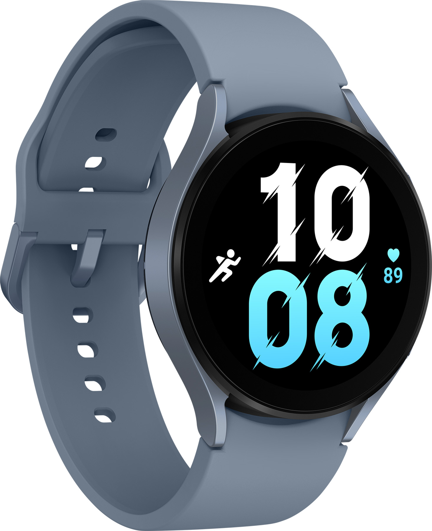 SAMSUNG Galaxy 5 blau M/L, Watch Aluminium Smartwatch Silikon