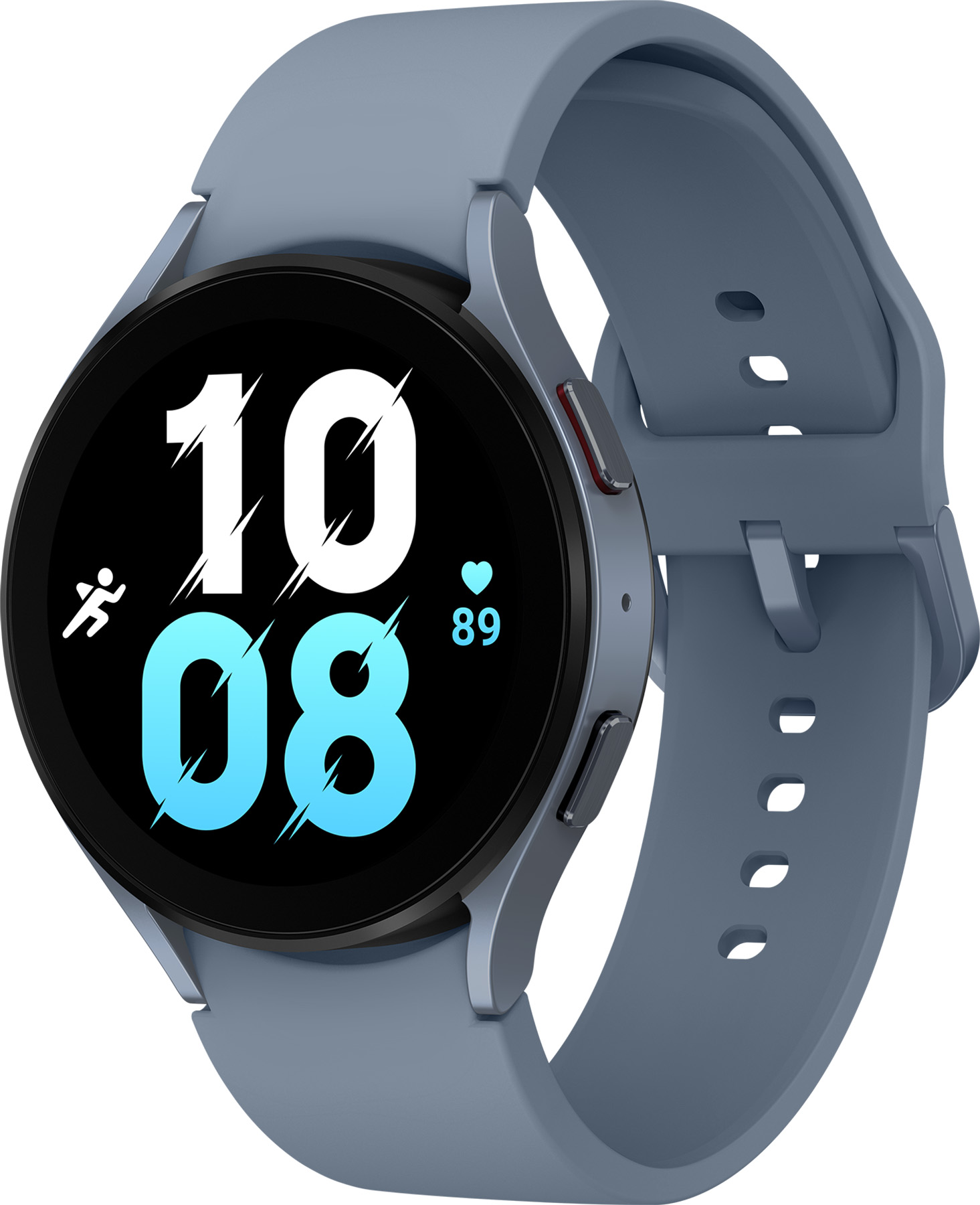SAMSUNG Galaxy 5 blau M/L, Watch Aluminium Smartwatch Silikon