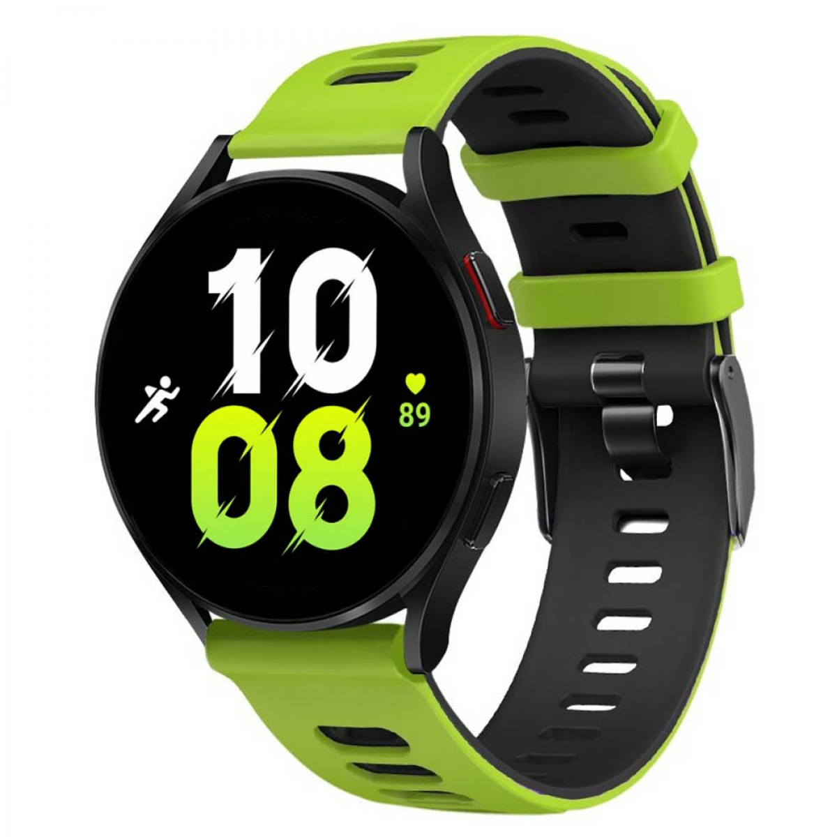 Lime/Schwarz 5 Watch Galaxy Twin, Smartband, CASEONLINE Garmin, (44mm),