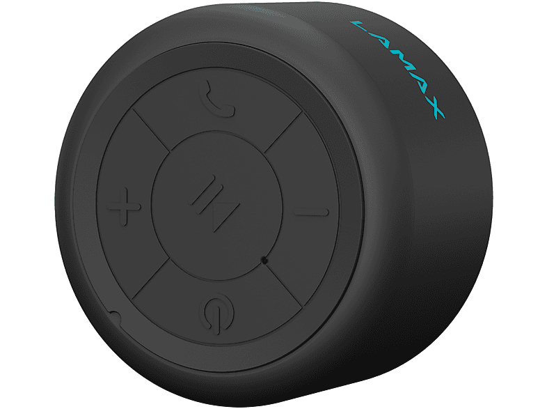 LAMAX schwarz Lautsprecher Bluetooth-Lautsprecher, Sphere2