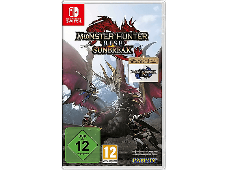 Monster Hunter Rise + Sunbreak Set SWITCH Monster Hunter Rise + DLC-Erweiterung - [Nintendo Switch]