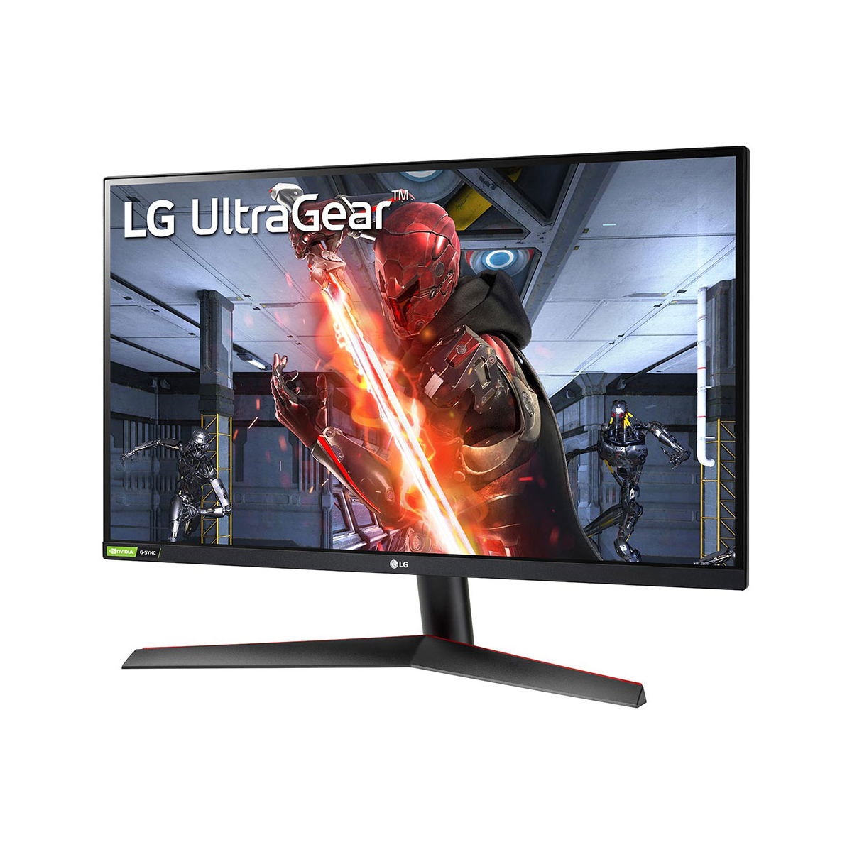 Monitor - 27GN800-B LG, 27 ", WQHD, 1 ms, Displayport, Negro