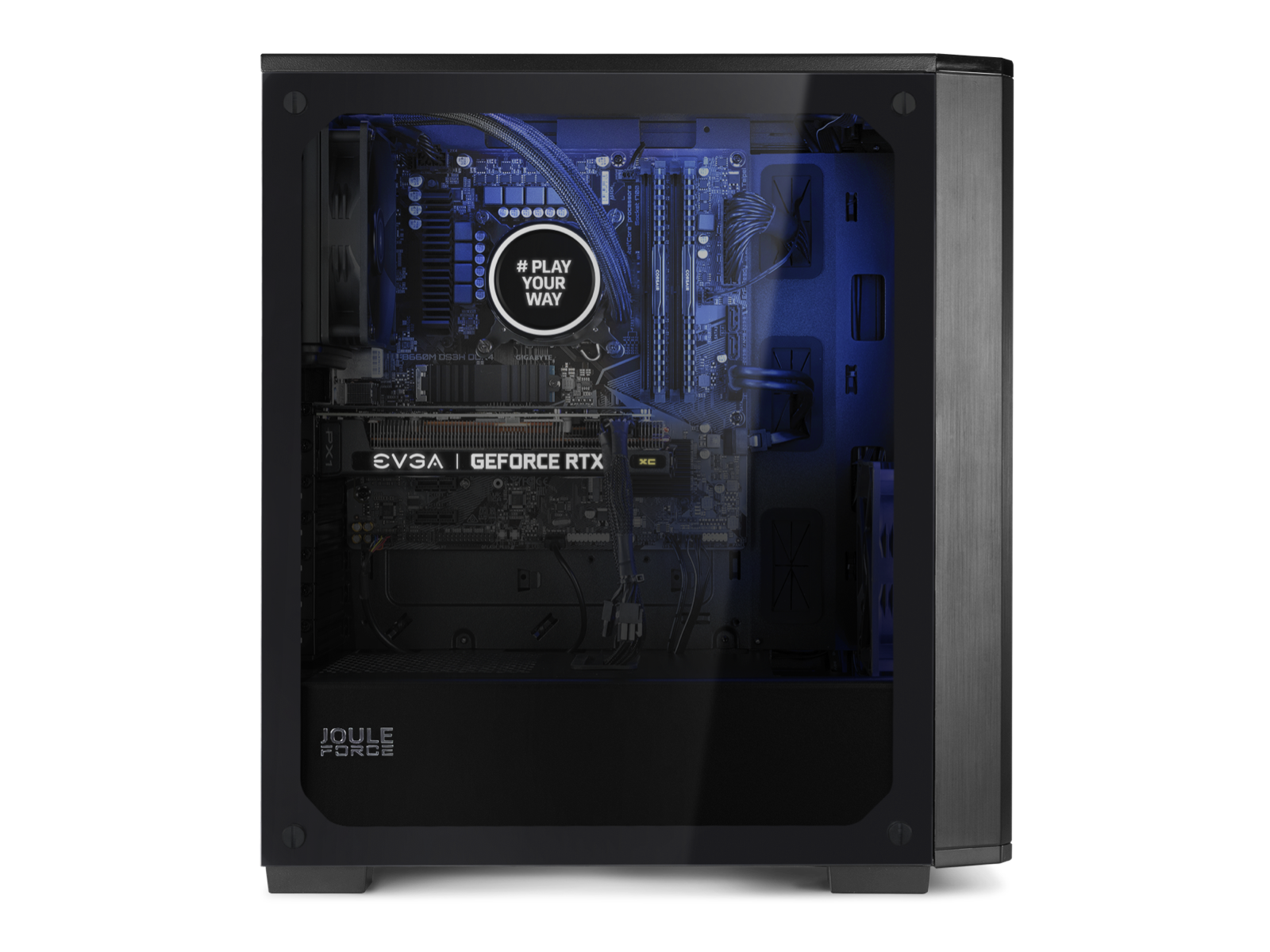 JOULE FORCE Nuke RTX3060TI II7, 11 8 mit GB Gaming PC Intel® Prozessor, 1 Home, Core™ 16 SSD, GB RAM, i7 TB Windows