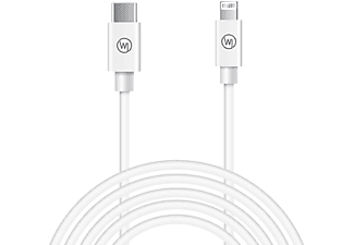 Wicked Chili 100cm Mfi Ladekabel Fur Iphone 14 13 12 Se 11 Xs X Xr 8 Pro Max Mini Plus Ipad Fast Charge Usb C Auf Lightning Kabel 1 Meter Weiss Mediamarkt