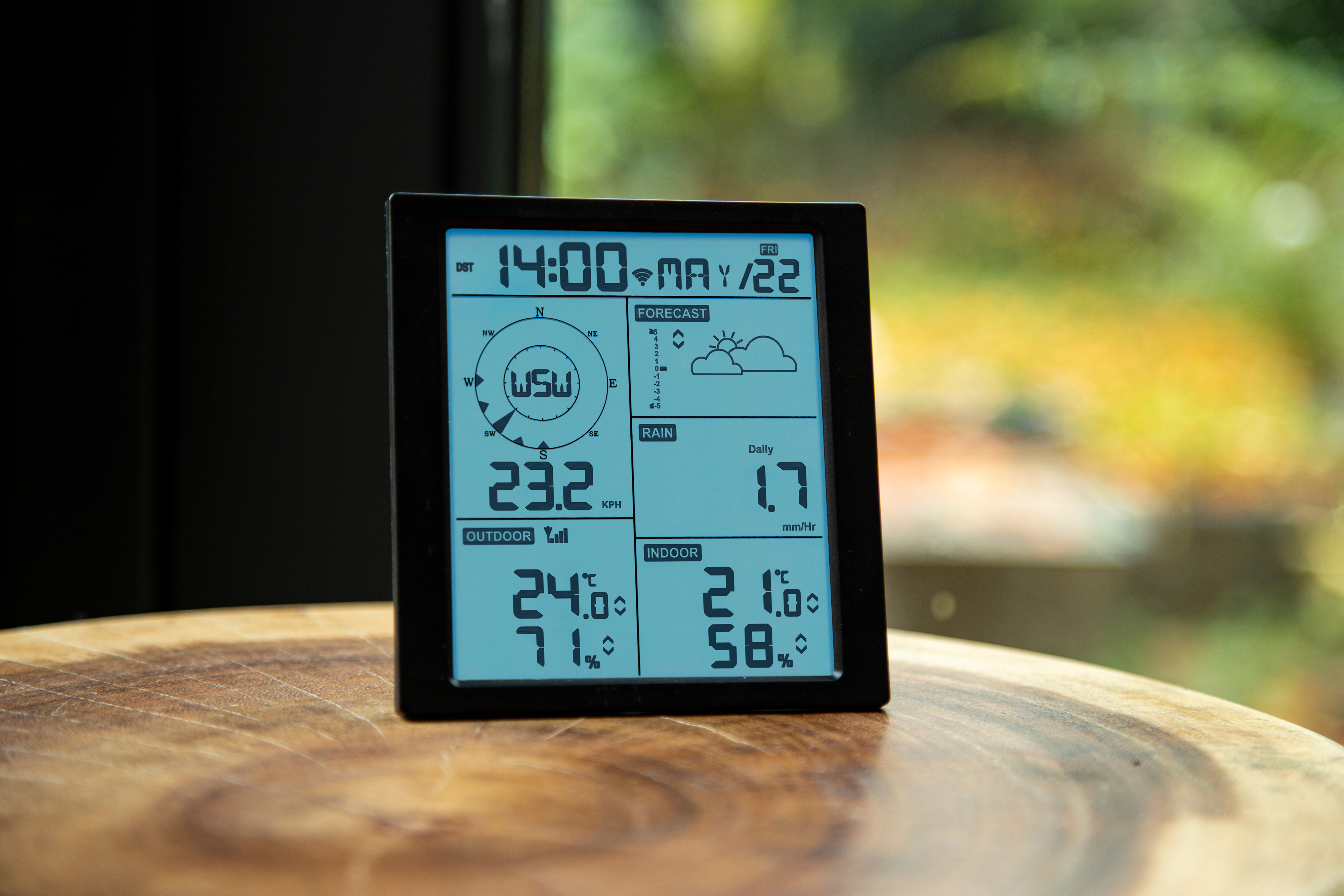 ALECTO Station météo  WS5200 6 en 1 WIFI avec applicatio Station météo