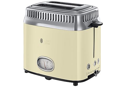 RUSSELL HOBBS 435501 Toaster Creme (1100 Watt, Schlitze: 2) | MediaMarkt