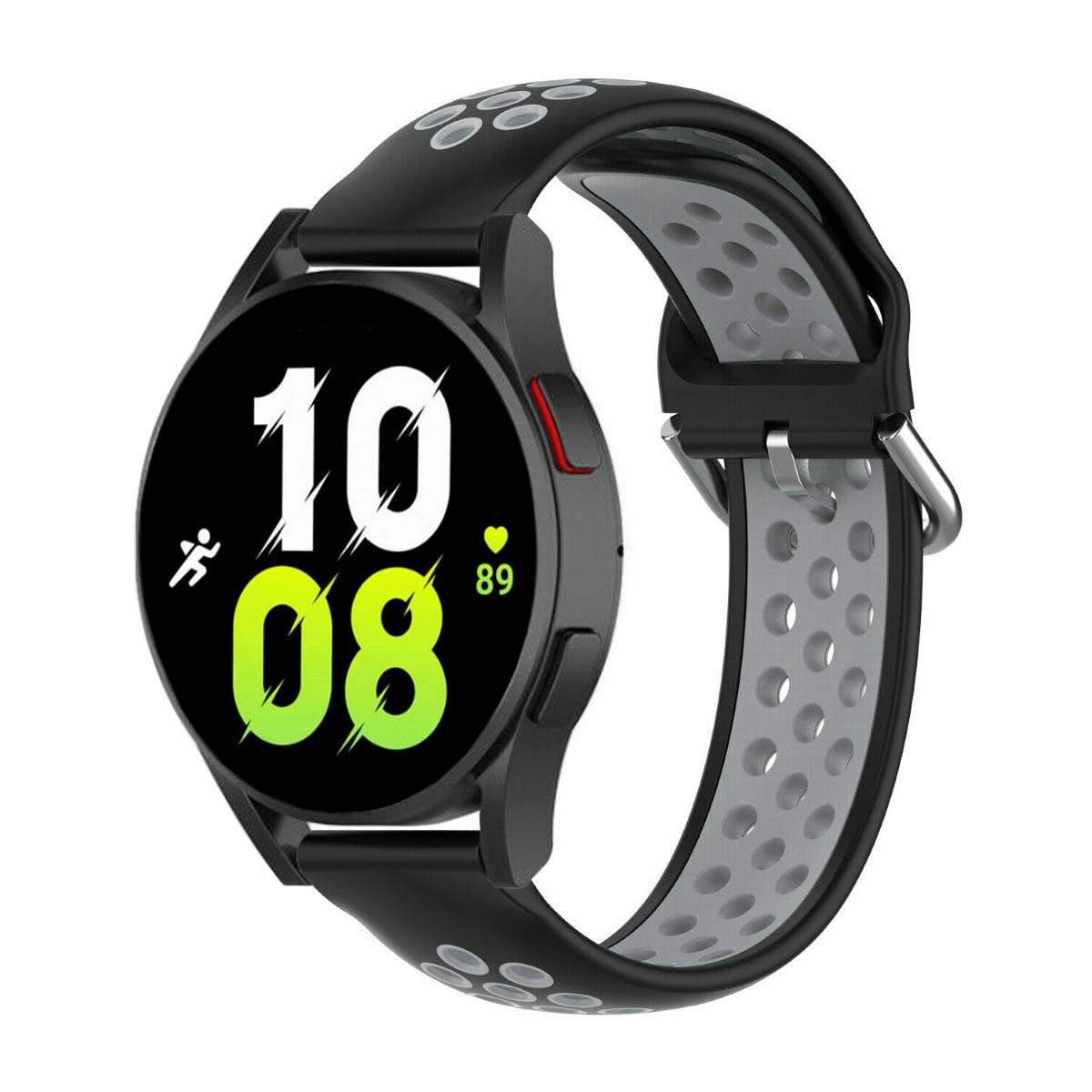 5 Watch Samsung, (44mm), CASEONLINE Smartband, EBN, Schwarzgrau Galaxy