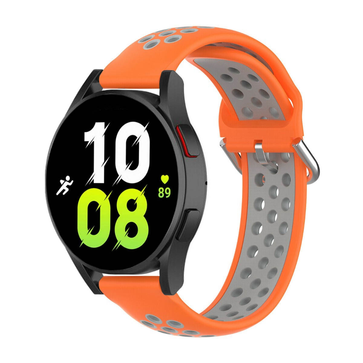 CASEONLINE EBN, Galaxy Smartband, Watch 5 Samsung, (44mm), Orange/Grau